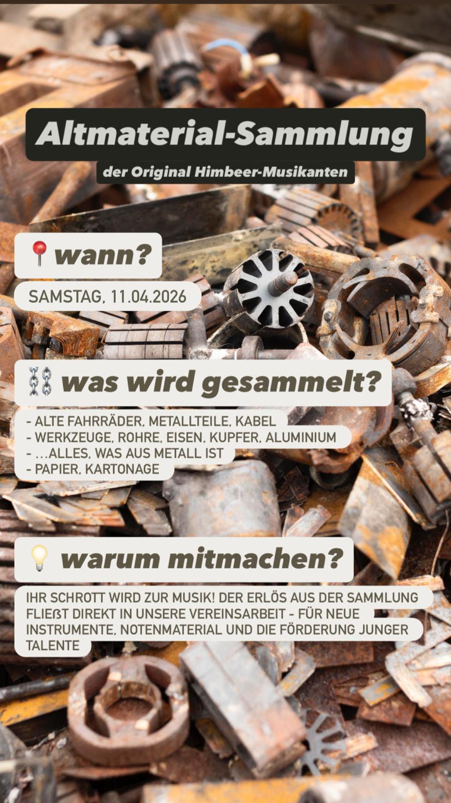 2026-04-11 Altmaterialsammlung